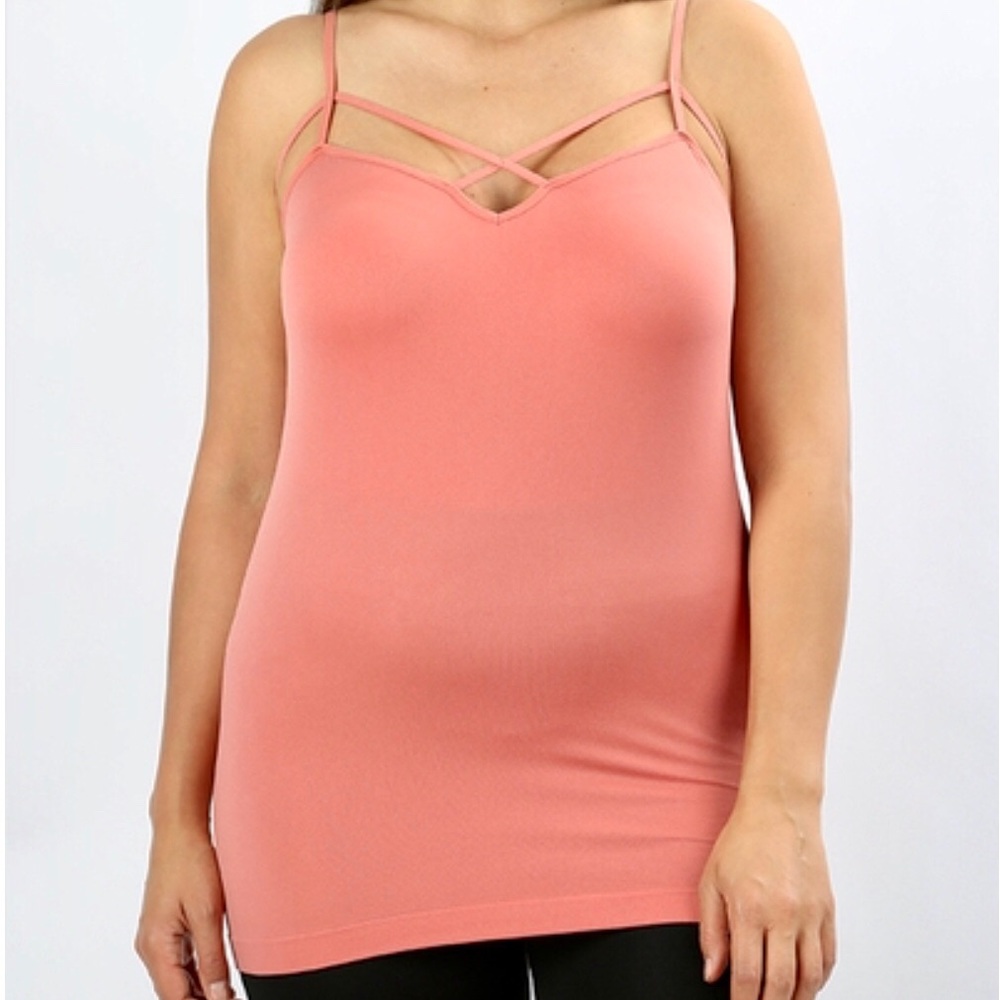 Plus Cage Front Seamless Tank
